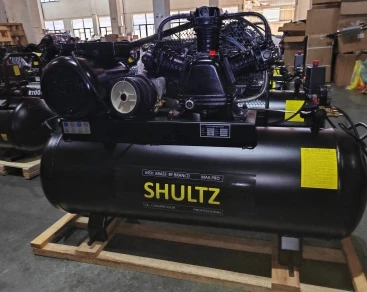 SHULTZ Endistriyèl Air Compressors anbake nan chaj veso konplè nan Amerik di ...